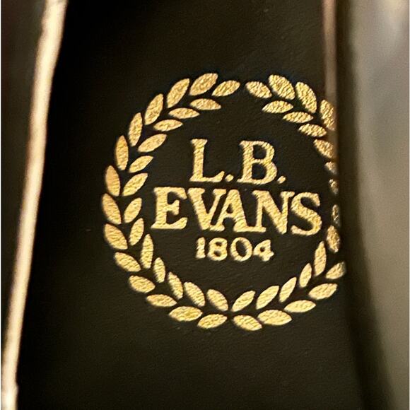 LB Evans Duke Opera Leather Slip On Casual Loafer Slippers Men\'s 8.5 NWOB